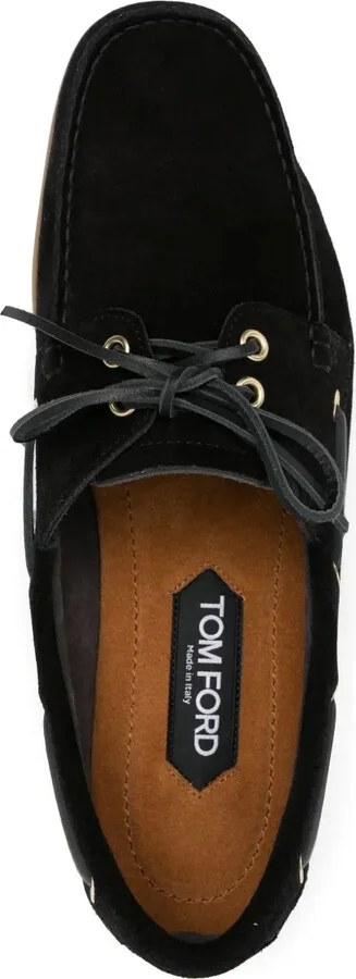 Suede Boat Shoes - Image 4