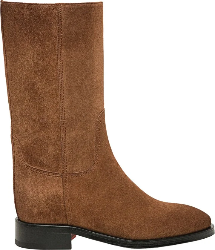 Suede boot