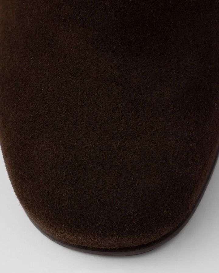 Suede booties - Image 6