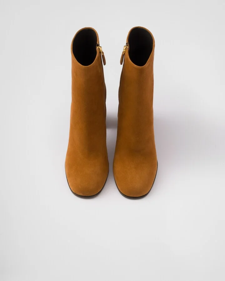 Suede booties - Image 3