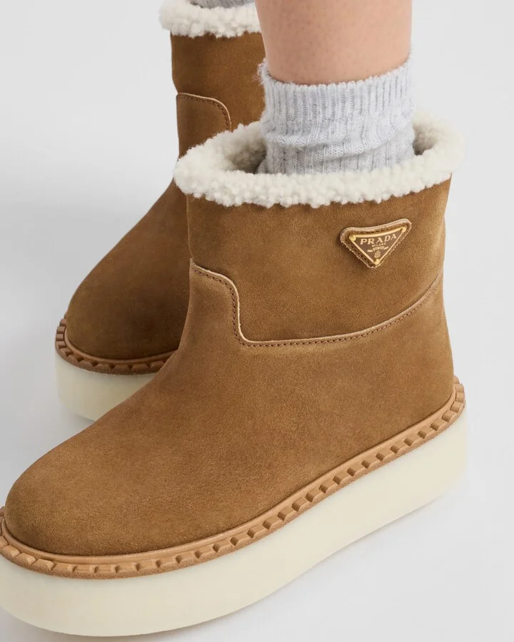 Suede booties - Image 3