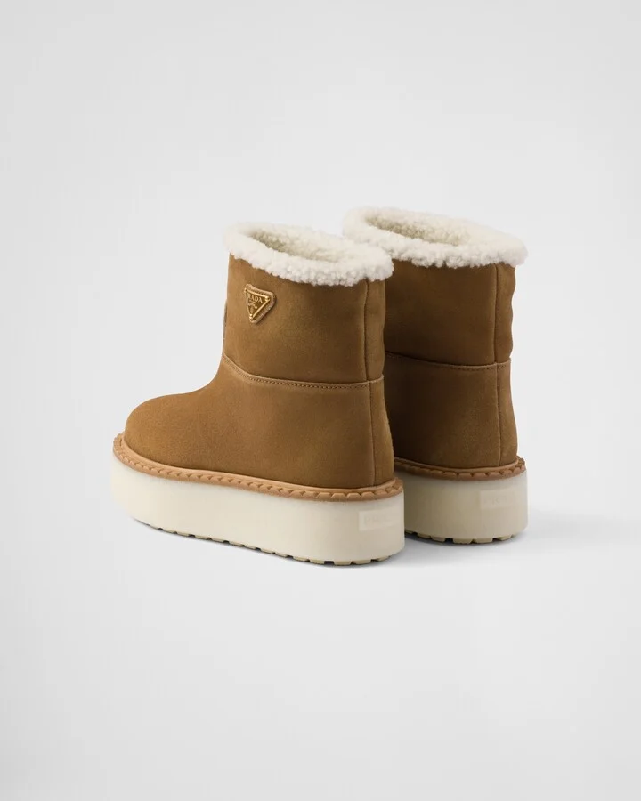 Suede booties - Image 5