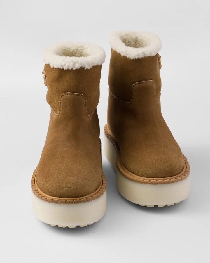 Suede booties - Image 6