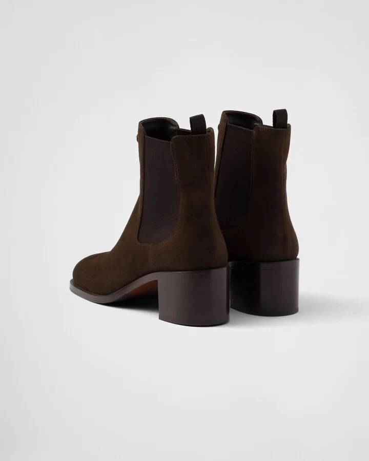 Suede booties - Image 5