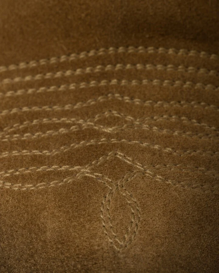 Suede booties - Image 6