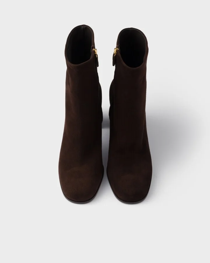 Suede booties - Image 3