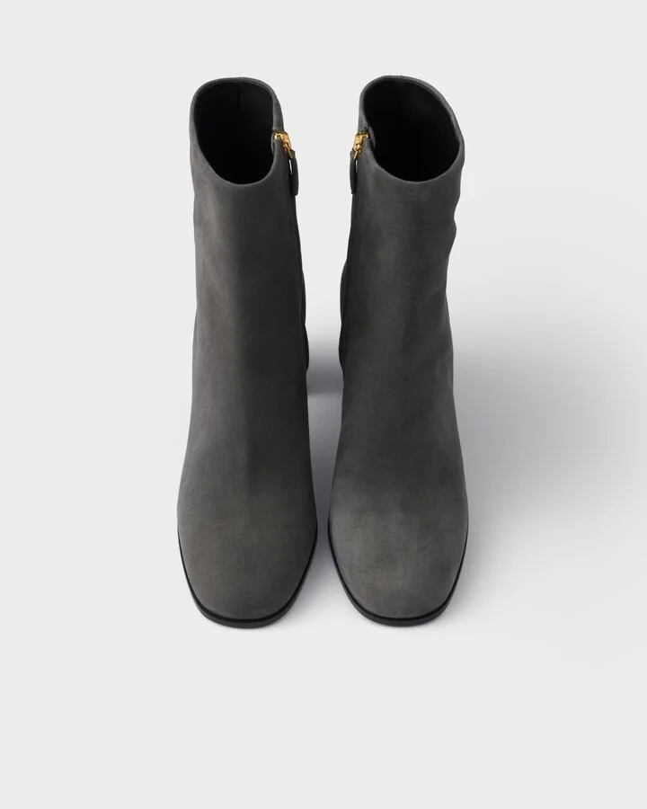 Suede booties - Image 3