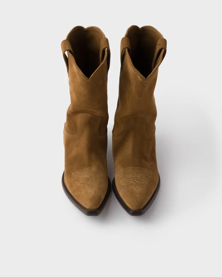 Suede boots - Image 3