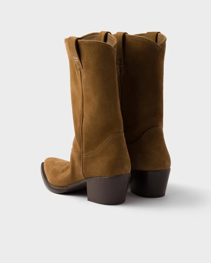 Suede boots - Image 4