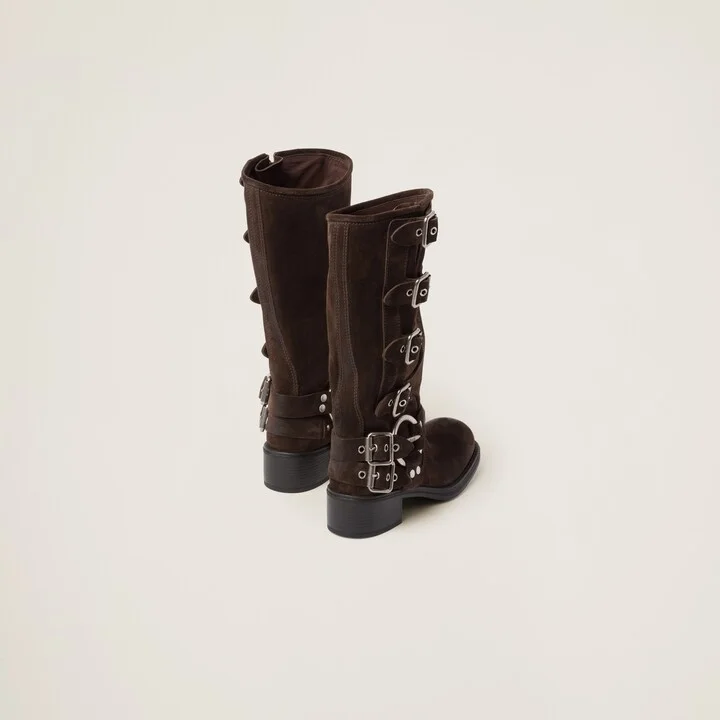 Suede boots - Image 3
