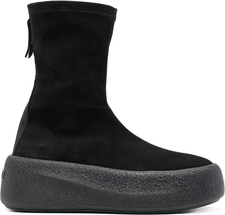 Suede Boots