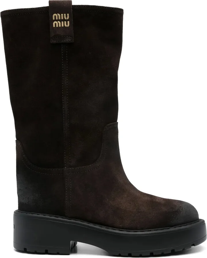 Suede Boots