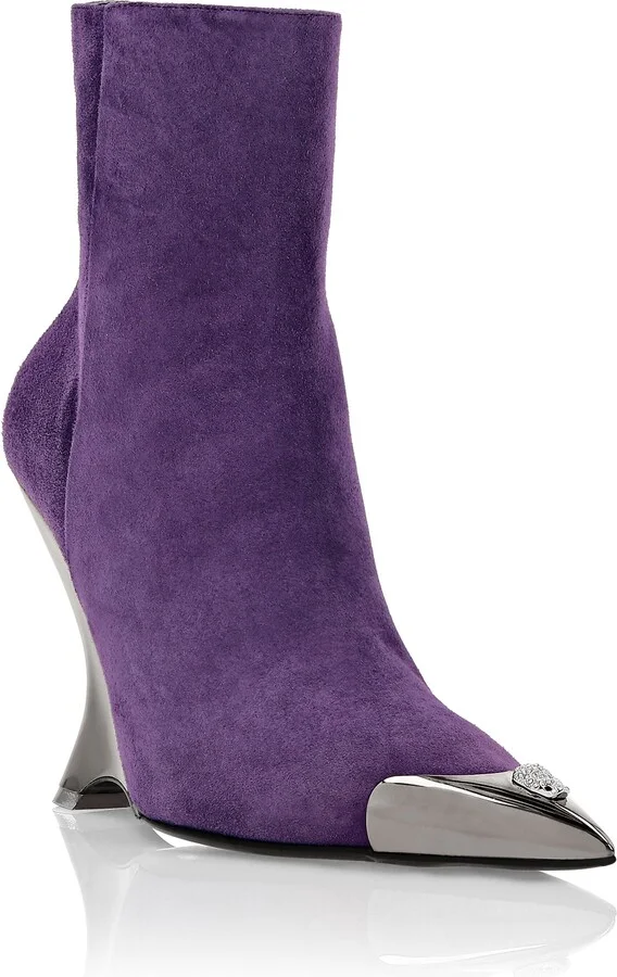Suede Boots Wedge