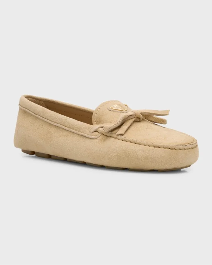 Suede Bow Drivers - Image 4
