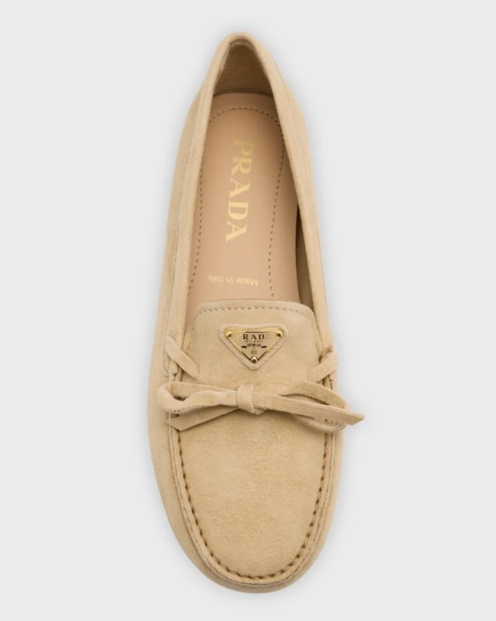 Suede Bow Drivers - Image 6
