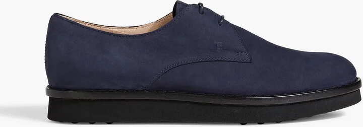 Suede brogues