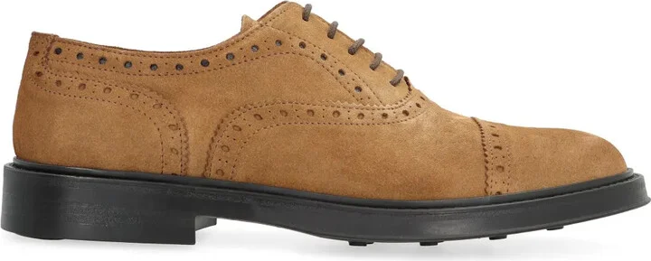 Suede Brogues