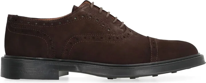 Suede Brogues