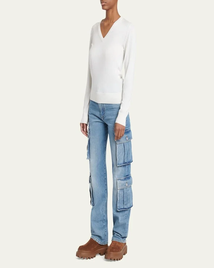 Suede Buckle Faux Fur Chelsea Booties - Image 2