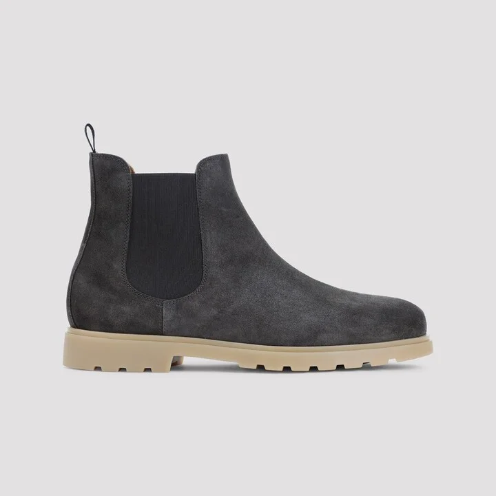 Suede Calf Leather Boots - Image 3