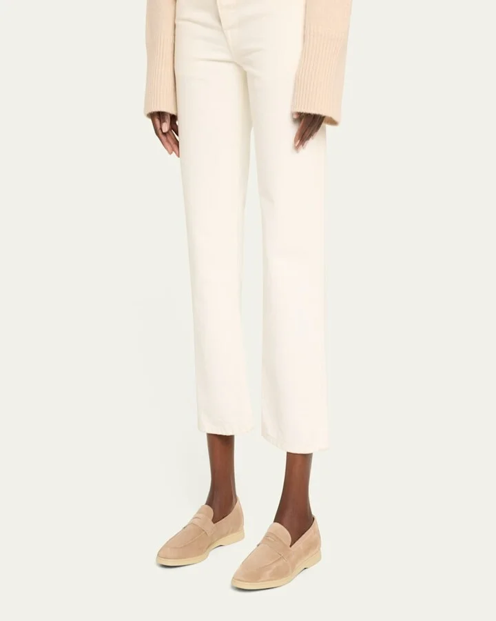 Suede Casual Penny Loafers - Image 2