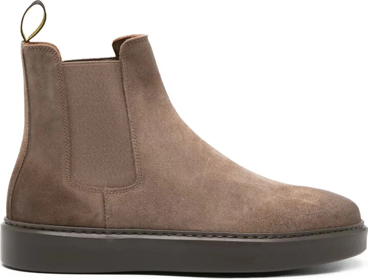 suede Chelsea ankle boots