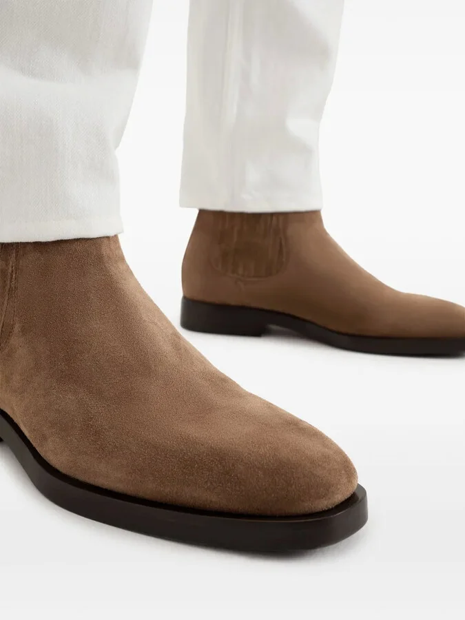 suede Chelsea boots - Image 5