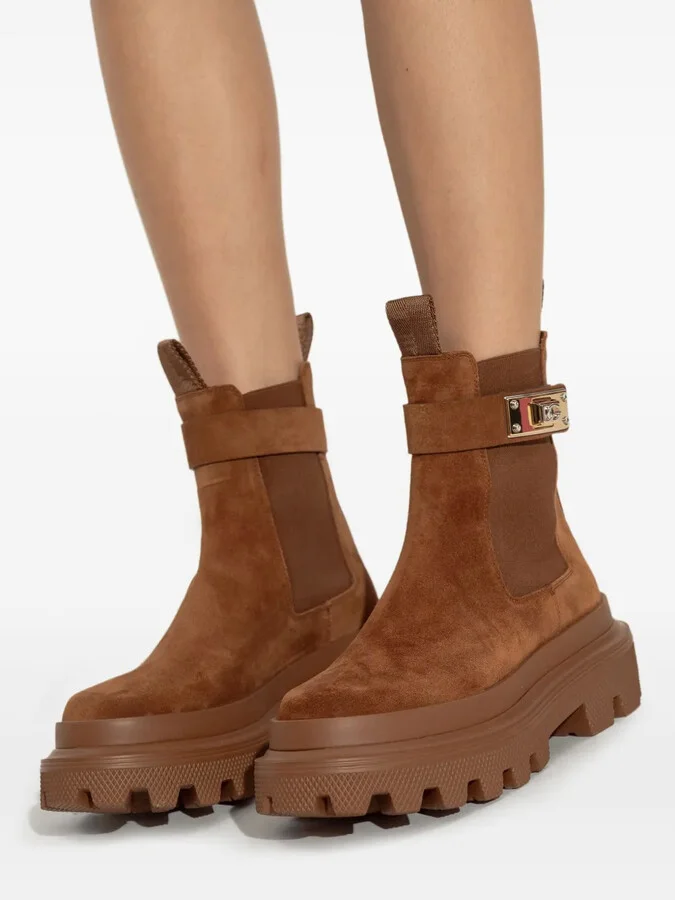 suede Chelsea boots - Image 5