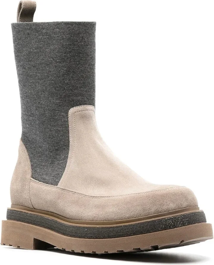 suede Chelsea boots - Image 2