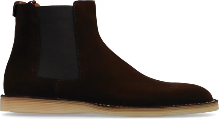 Suede Chelsea Boots, , - Brown