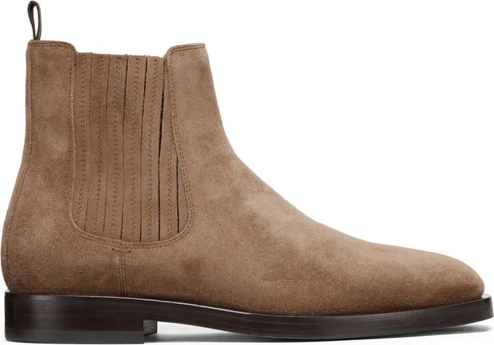 suede Chelsea boots