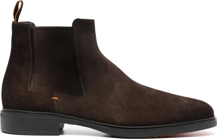 suede Chelsea boots