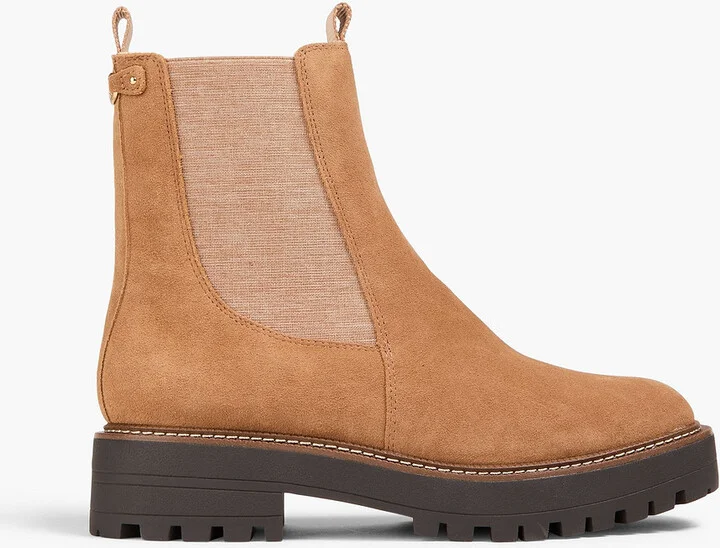 Suede Chelsea boots