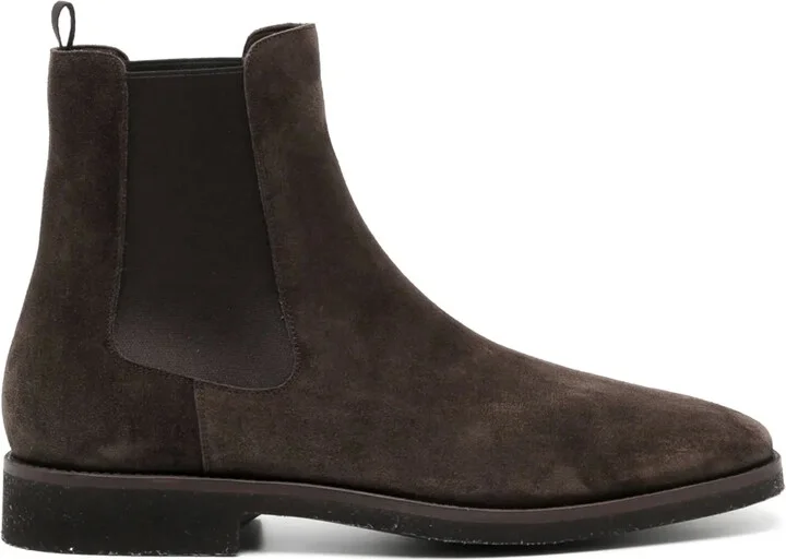 suede Chelsea boots