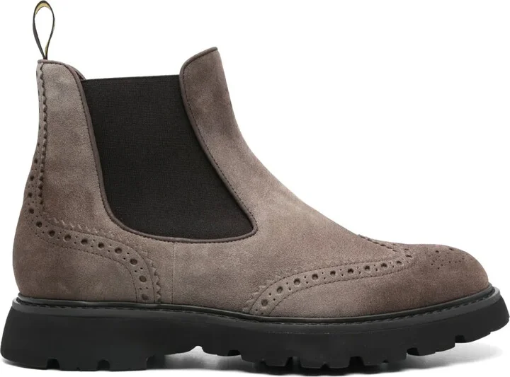 suede Chelsea boots