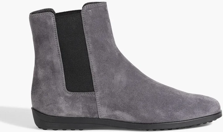 Suede Chelsea boots