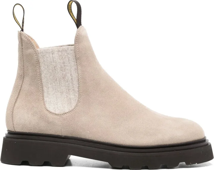 suede Chelsea boots