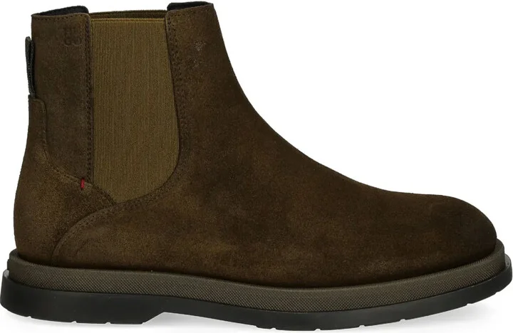 suede Chelsea boots