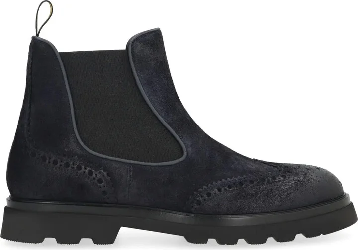 suede Chelsea boots