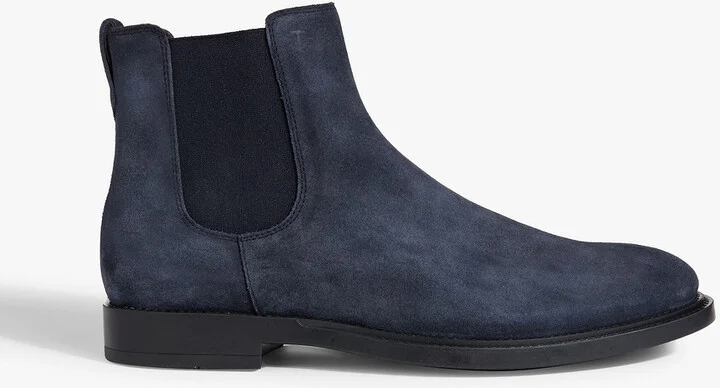 Suede Chelsea boots
