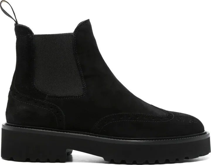 suede Chelsea boots
