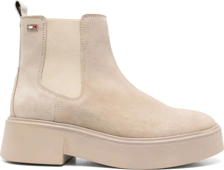 suede Chelsea boots
