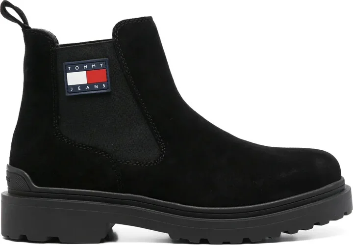 suede Chelsea boots