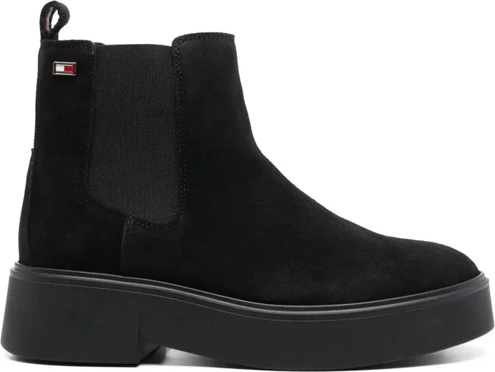 suede Chelsea boots