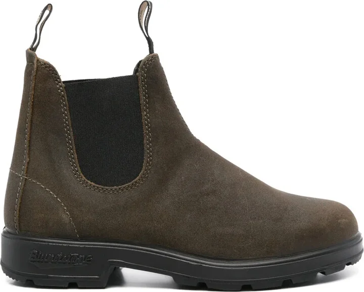 suede Chelsea boots