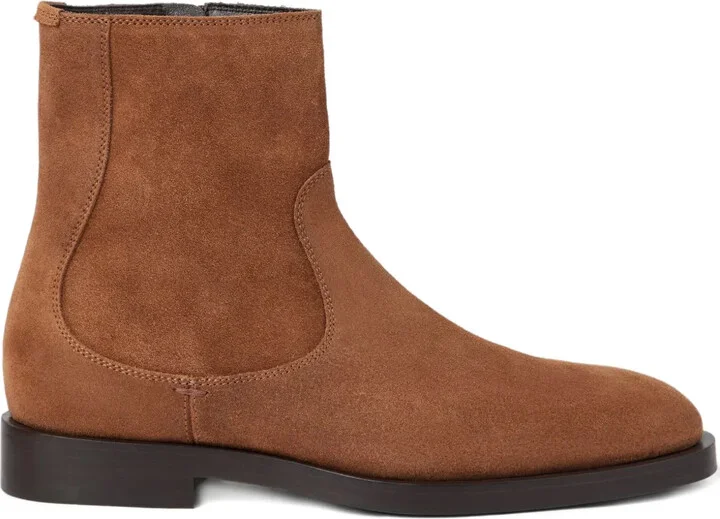 suede Chelsea boots