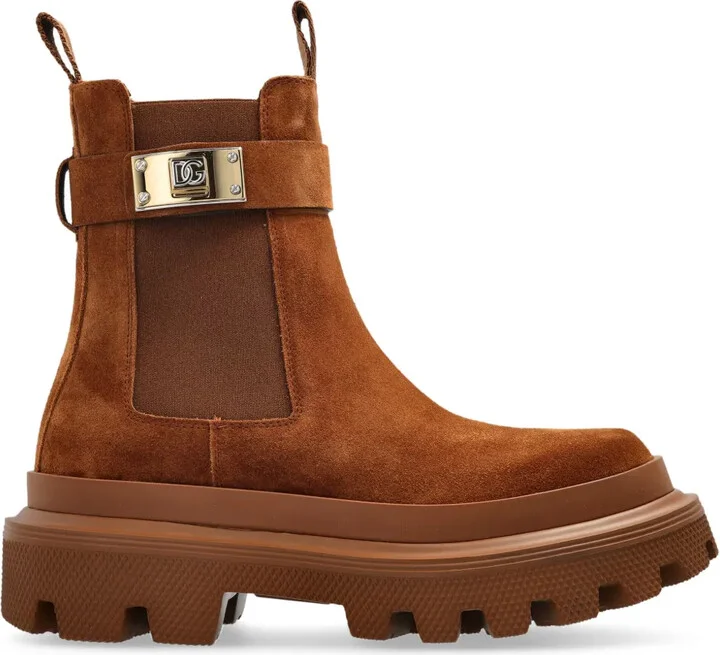 suede Chelsea boots
