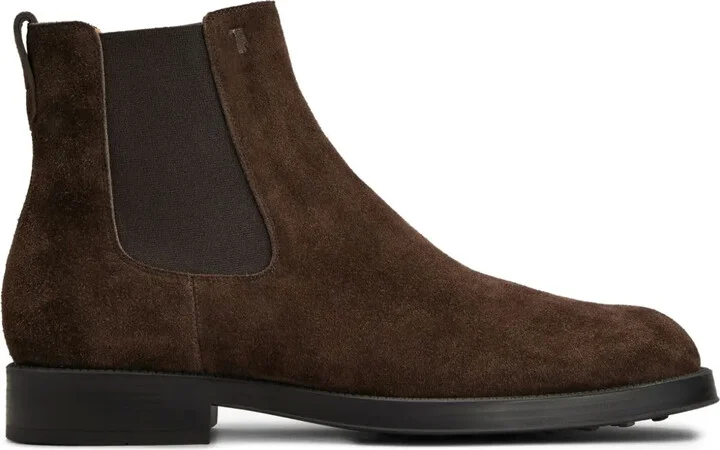 suede Chelsea boots
