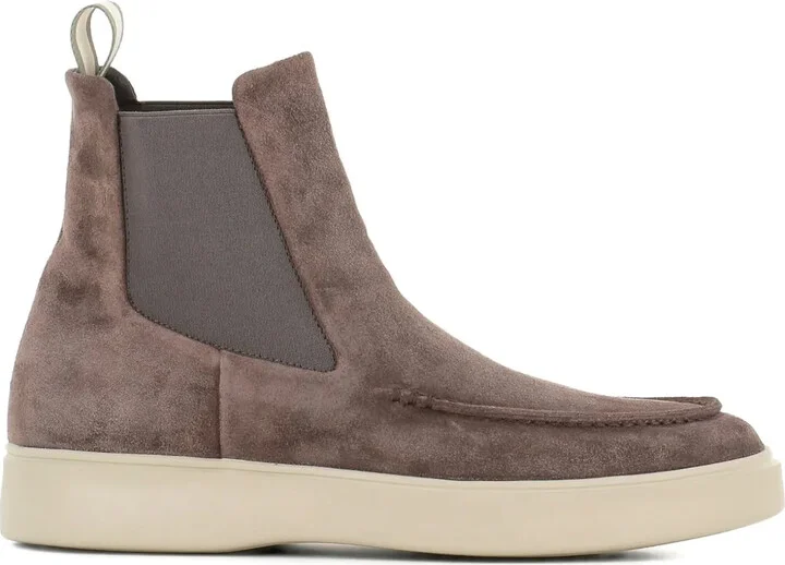 suede Chelsea boots