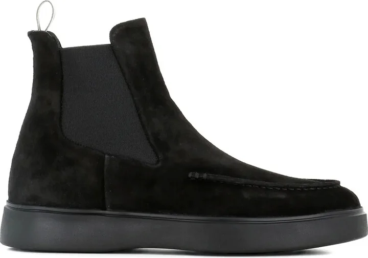 suede Chelsea boots